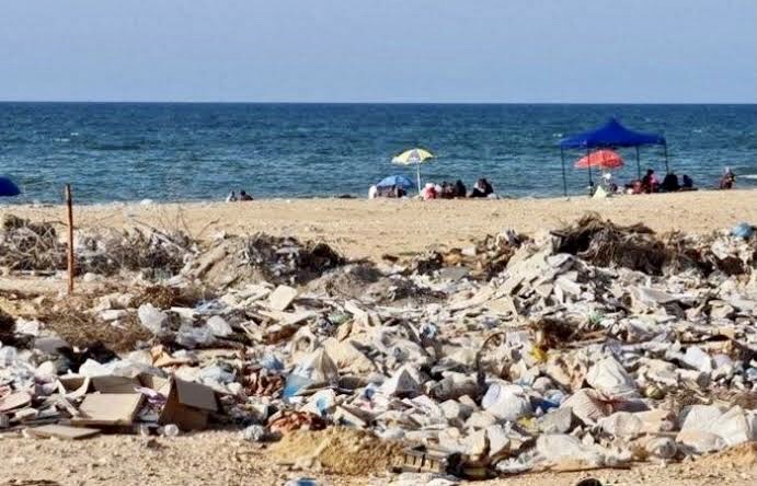 POLLUTION TORMENTS LIBYAN BEACHES