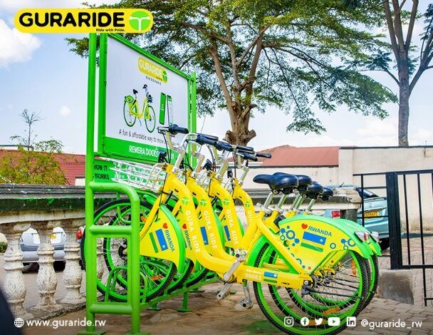 RWANDA ROLLS OUT BICYCLE-SHARING TRANSPORT SYSTEM