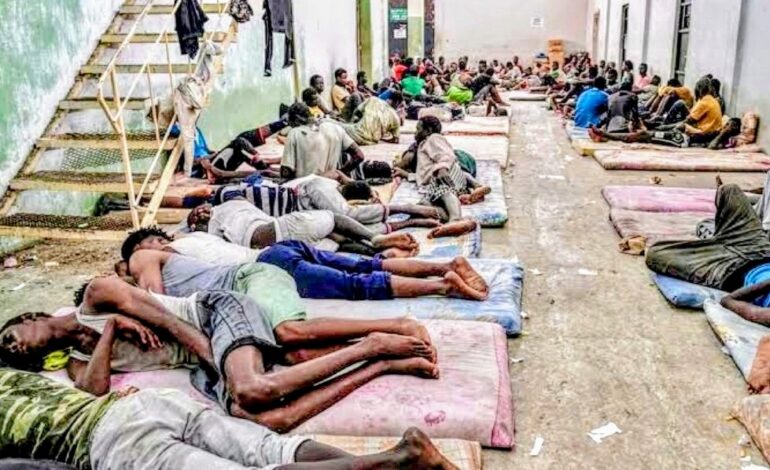 OVER 5,000 MIGRANTS FLEEING AFRICA, MIDDLE EAST DETAINED IN LIBYA- NGO