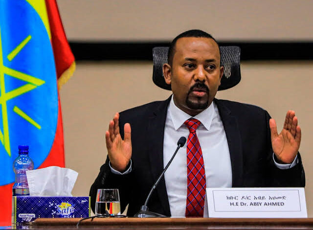 ETHIOPIAN PM PLEDGES TO LEAD GOVERNMENT FORCES FROM WAR FRONT