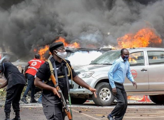 FOUR ARRESTED IN UGANDA OVER SUSPECTED EXPLOSIVE DEVICE