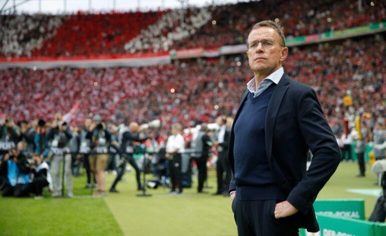 MANCHESTER UNITED APPOINTS RALF RANGNICK AS INTERIM MANAGER