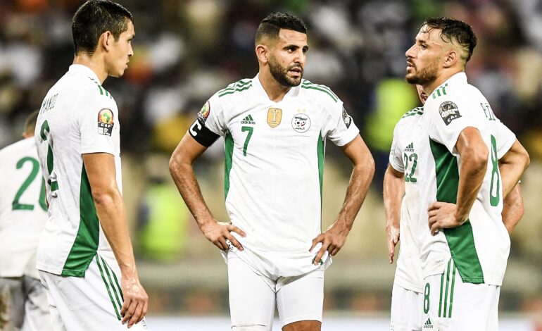 ALGERIA KNOCKED OUT OF AFCON