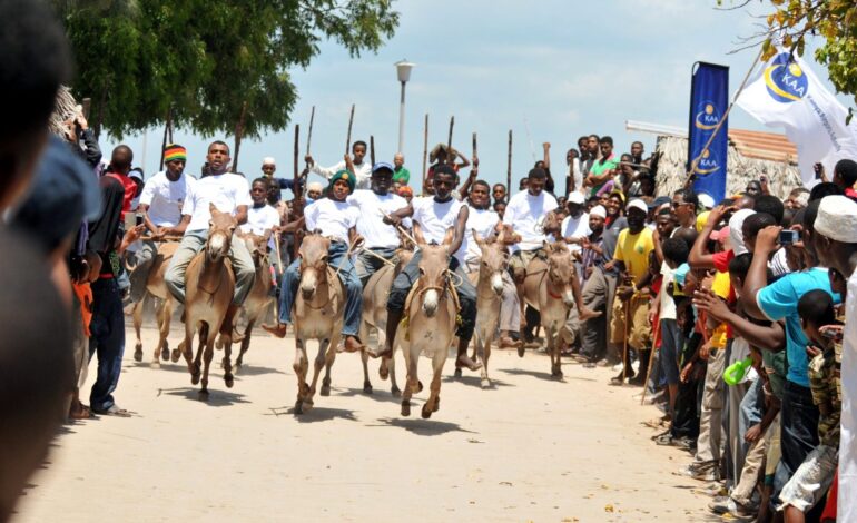 THE AFRICAN TOWN WHERE DONKEY RACING IS HIGHLY RELEVANT
