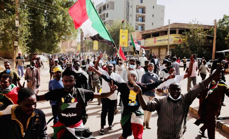 AT LEAST ONE PROTESTER KILLED IN SUDANESE RALLY