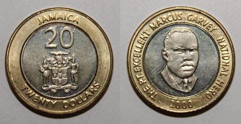 JAMAICA CHANGES MARCUS GARVEY’S COIN INTO A $100 BILL