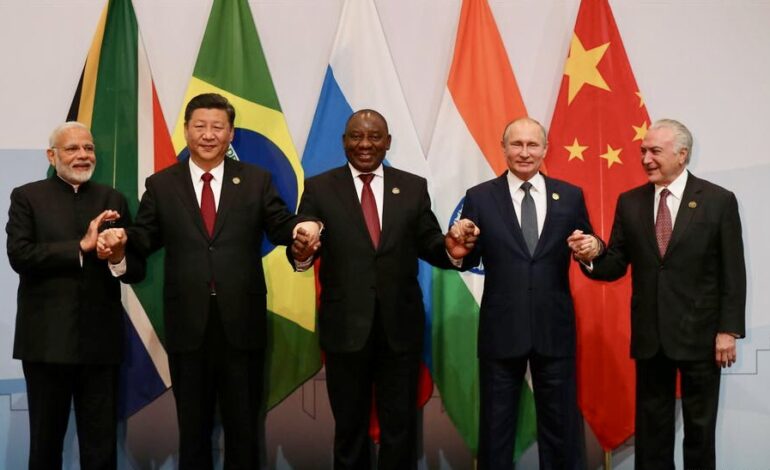 SOUTH AFRICA SAYS IT WILL CONTINUE WORKING WITH ECONOMIC BLOC, BRICS