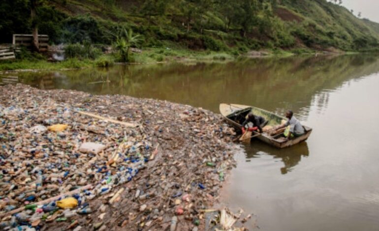 PLASTIC POLLUTION CUTS POWER IN DR CONGO
