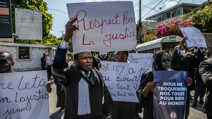 PARALYZED JUDICIARY IN HAITI IS DRIVING ATTORNEYS TO DESPAIR