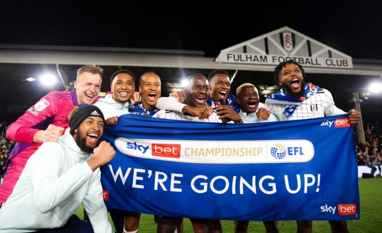 FULHAM PROMOTED TO ENGLISH PREMIER LEAGUE
