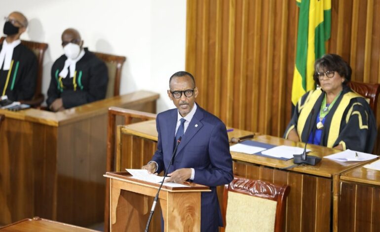  RWANDAN PRESIDENT: CARIBBEAN & AFRICAN NATIONS MUST ESTABLISH DIRECT CONTACT