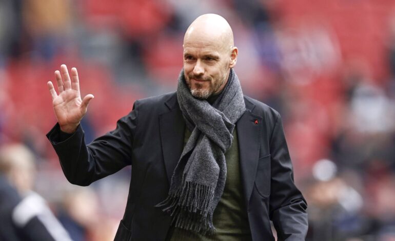 MANCHESTER UNITED APPOINTS ERIK TEN HAG AS NEW MANAGER