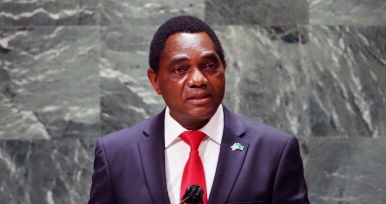 ZAMBIAN PRESIDENT WORKS WITHOUT PAY SINCE ASSUMPTION OF OFFICE