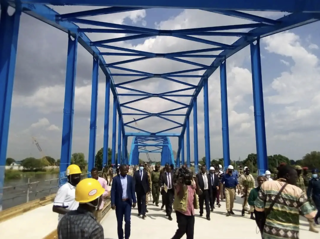 SOUTH SUDAN’S FIRST PERMANENT BRIDGE OVER THE NILE UNVEILED