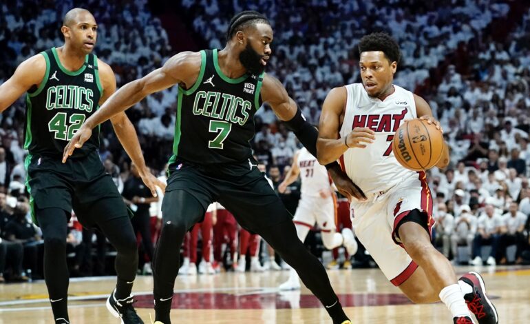 CELTICS ONE WIN FROM NBA FINALS AFTER BEATING ICE-COLD MIAMI HEAT
