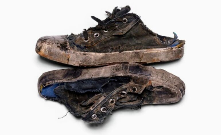 BALENCIAGA SELLING DISTRESSED SNEAKERS FOR $1,850