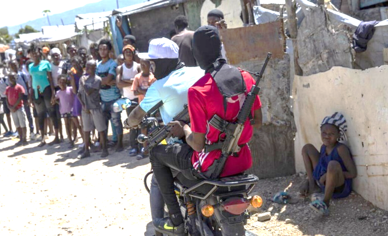HAITI GANGS RECRUITING MORE CHILDREN