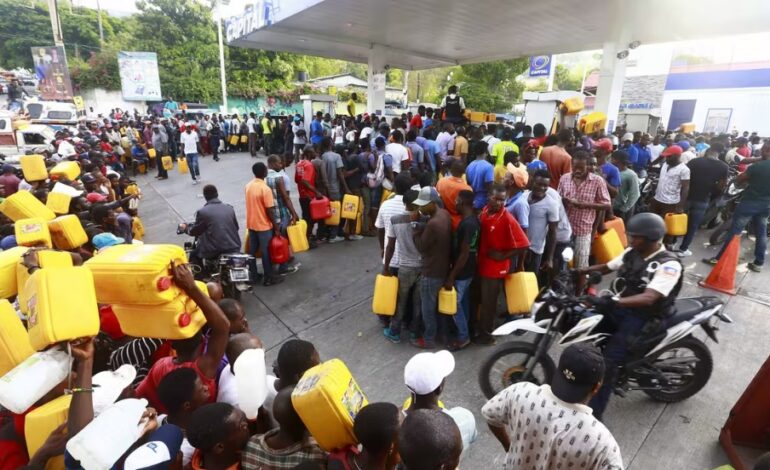 HAITI CONTINUES TO SUFFER GAS SHORTAGES DESPITE RECENT FUEL SHIPMENTS