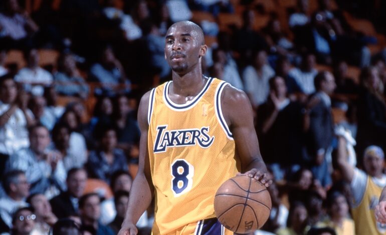 KOBE BRYANT’S JERSEY FROM HIS ROOKIE YEAR AUCTIONED AT $2.73 MILLION