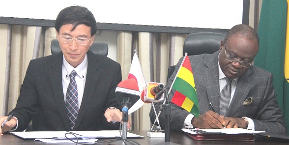 GHANA, JAPAN SIGN AGREEMENT TO FUND SCHOLARSHIP PROGRAMMES