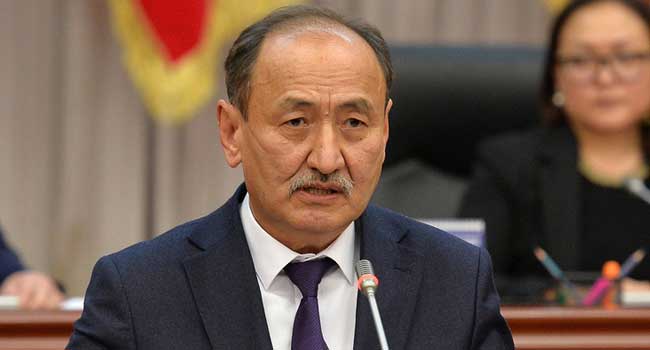 KYRGYZSTAN: HEALTH MINISTER JAILED FOR CORRUPTION