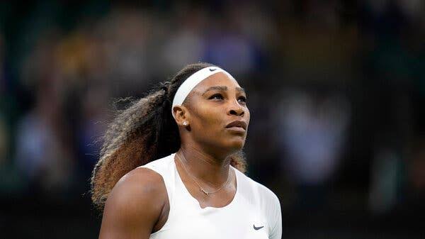 SERENA WILLIAMS LOSES IN HER RETURN TO WIMBLEDON