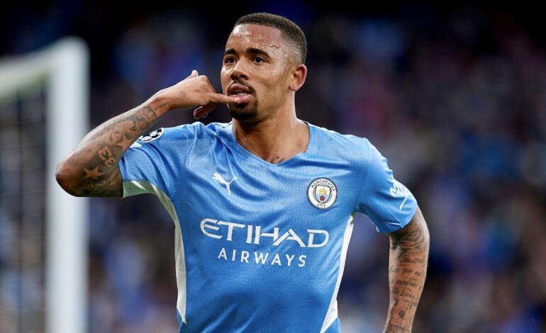 GABRIEL JESUS AGREES FIVE-YEAR DEAL TO JOIN ARSENAL