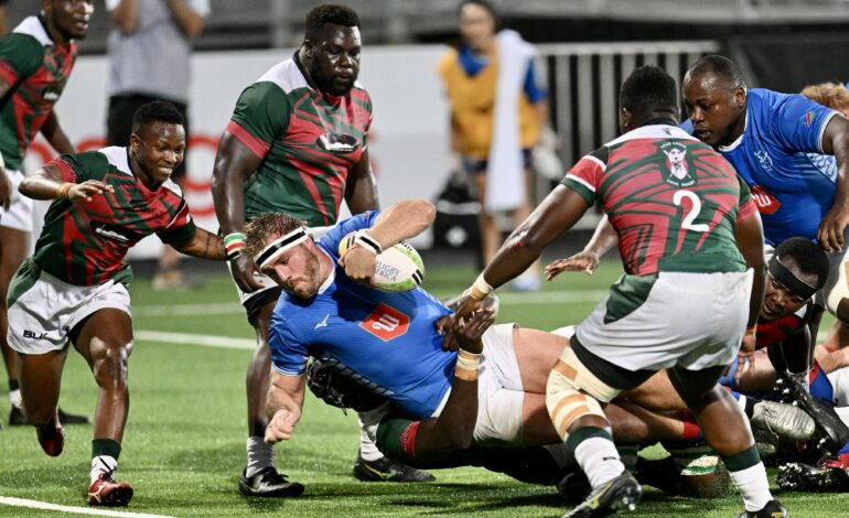 NAMIBIA QUALIFY FOR RUGBY WORLD CUP WITH WIN OVER KENYA