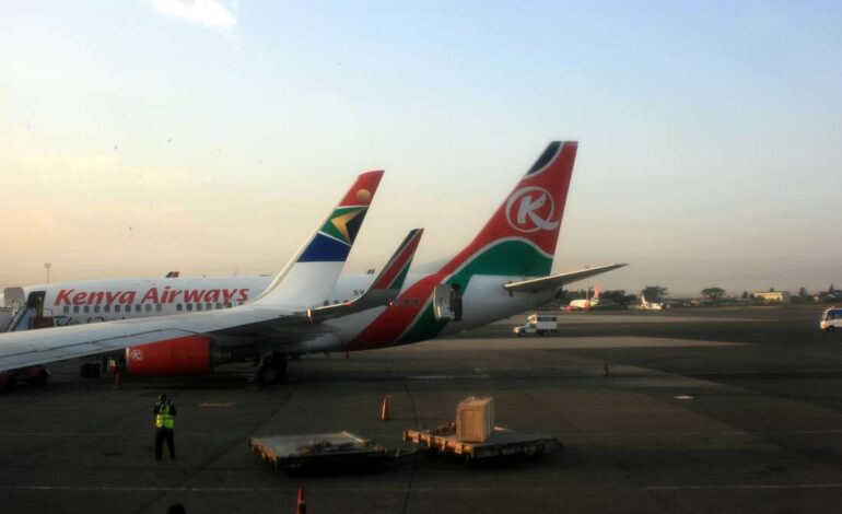 KENYA AIRWAYS, SOUTH AFRICA CARRIER SIGN CODESHARE DEAL