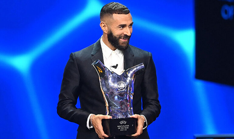 BENZEMA NAMED UEFA MEN’S PLAYER OF THE YEAR