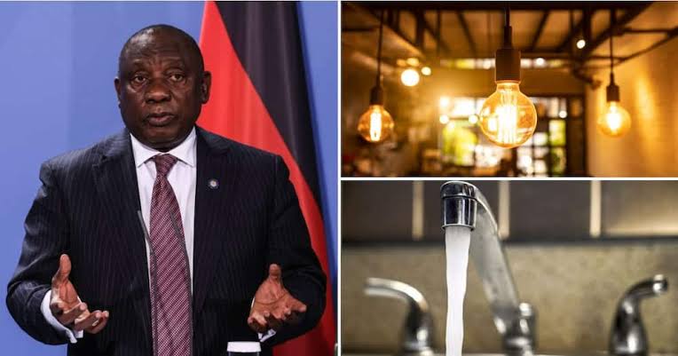SOUTH AFRICAN PRESIDENT SCRAPS FREE WATER, ELECTRICITY FOR MINISTERS