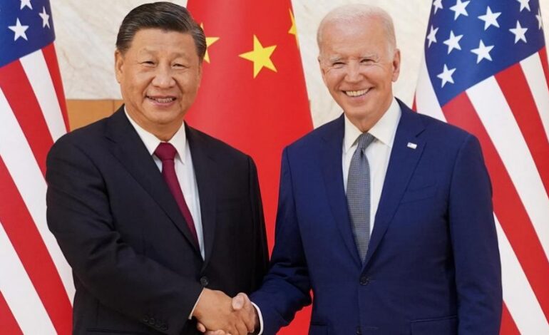 BIDEN AND XI SEEK TO MANAGE “DIFFERENCES” AT BALI MEETING