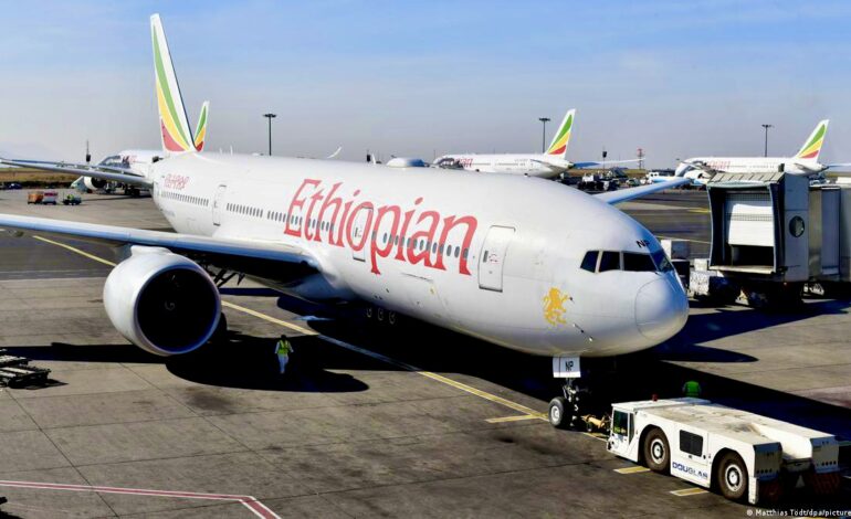ETHIOPIAN AIRLINES RETURN COMMERCIAL FLIGHTS BACK TO WAR-TORN TIGRAY