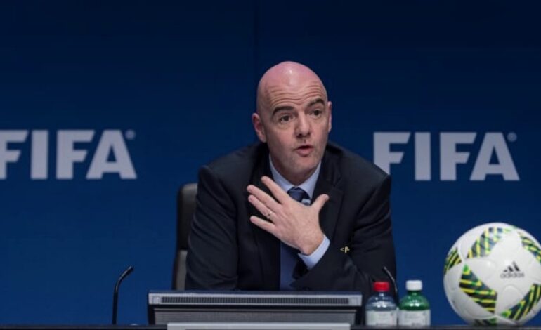 FIFA PRESIDENT WANTS WORLD CUP EVERY THREE YEARS
