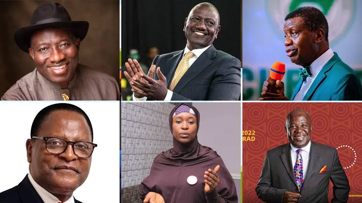 LIST OF ‘100 MOST REPUTABLE AFRICANS’ IN 2023 RELEASED
