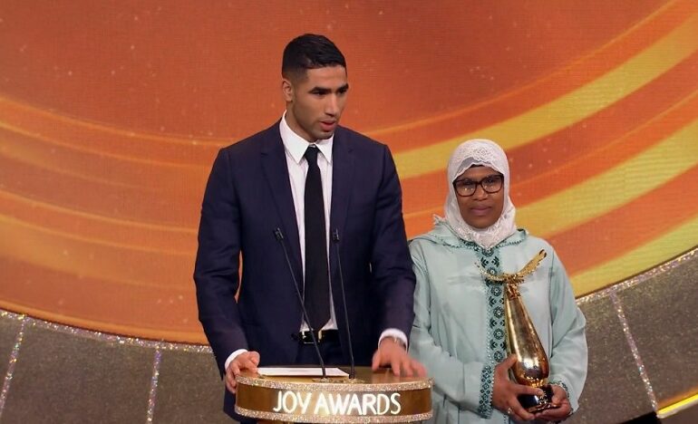 MOROCCO’S HAKIMI NAMED ARAB SPORTSMAN OF THE YEAR
