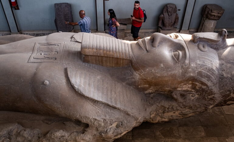 EGYPT HAS UNVEILED AN ANCIENT ROYAL TOMB IN LUXOR