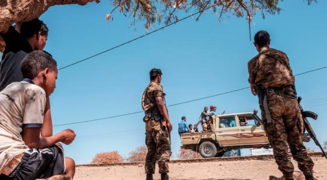 ERITREAN FORCES ARE STILL IN ETHIOPIA- US