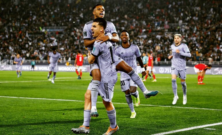 REAL MADRID BEAT AL AHLY TO REACH THE CLUB WORLD CUP FINAL