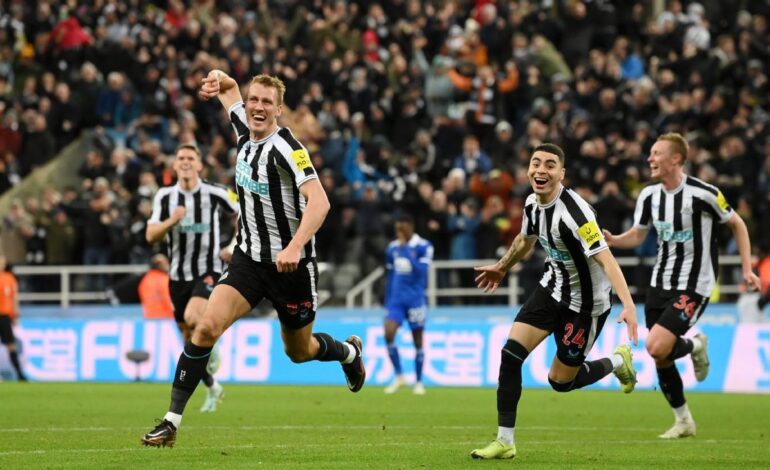 EFL CUP:NEWCASTLE INTO FIRST MAJOR FINAL SINCE 1999