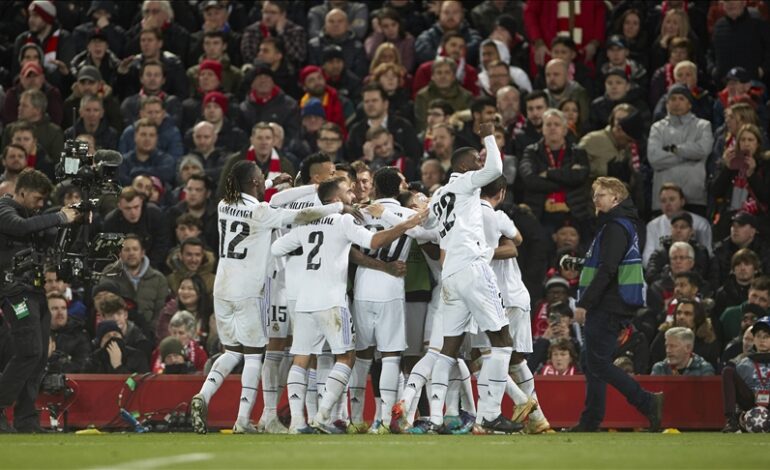 REAL MADRID SURGES IN SECOND HALF TO BEAT LIVERPOOL 5-2