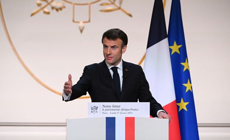 ERA OF FRANCE INTERFERENCE IN AFRICA IS OVER- FRENCH PRESIDENT