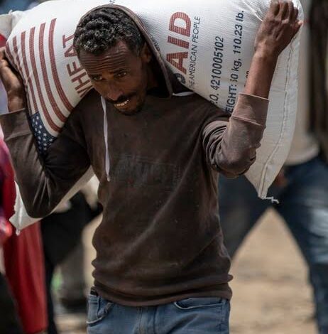 FOOD AID TO TIGRAY SUSPENDED OVER THEFTS- UN