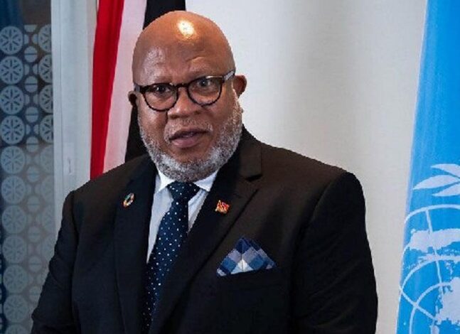 NEW U.N. GENERAL ASSEMBLY PRESIDENT ELECTED FROM TRINIDAD AND TOBAGO