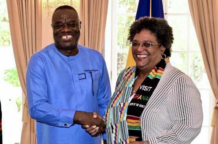 PRIME MINISTER MOTTLEY: TIME FOR AIR BRIDGE BETWEEN BARBADOS TO GHANA