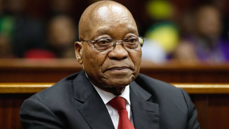 JACOB ZUMA BACK TO SOUTH AFRICA AFTER TREATMENT IN RUSSIA