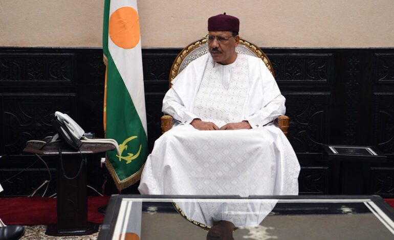 NIGER JUNTA SAYS OUSTED PRESIDENT BAZOUM WILL BE CHARGED WITH ‘HIGH TREASON’