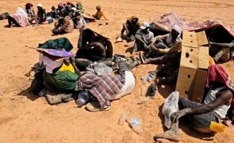  TUNISIA PUSH SUB-SAHARAN AFRICANS TO THE DESERT TO DIE