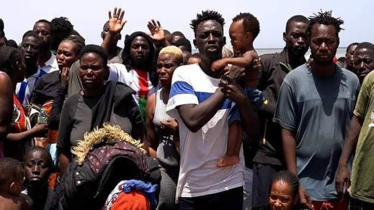 AFRICAN MIGRANTS EXPELLED FROM SFAX CENTRE, TUNISIA