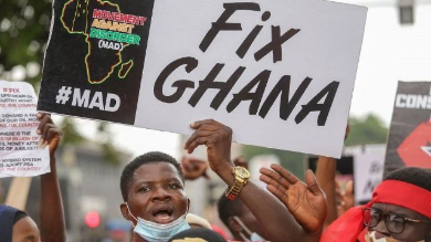 GHANA HAS ESSENTIALLY GONE BANKRUPT DESPITE $3 BILLION BAILOUT